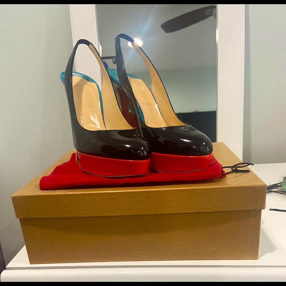 COPY - Christian Louboutin Bianca Slingbacks